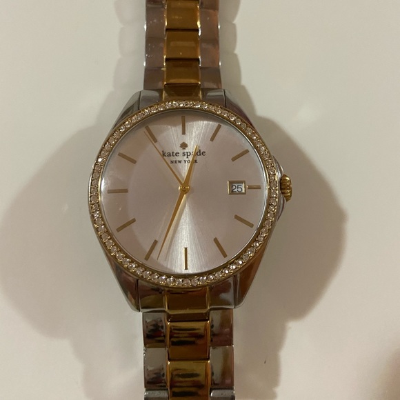Kate Spade 2 toned stainless steel women’s watch - Picture 1 of 5